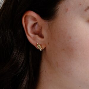 Love knot Studs