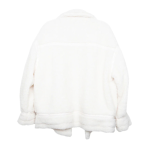 Sherpa Teddy Jacket - White