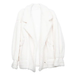 Sherpa Teddy Jacket - White