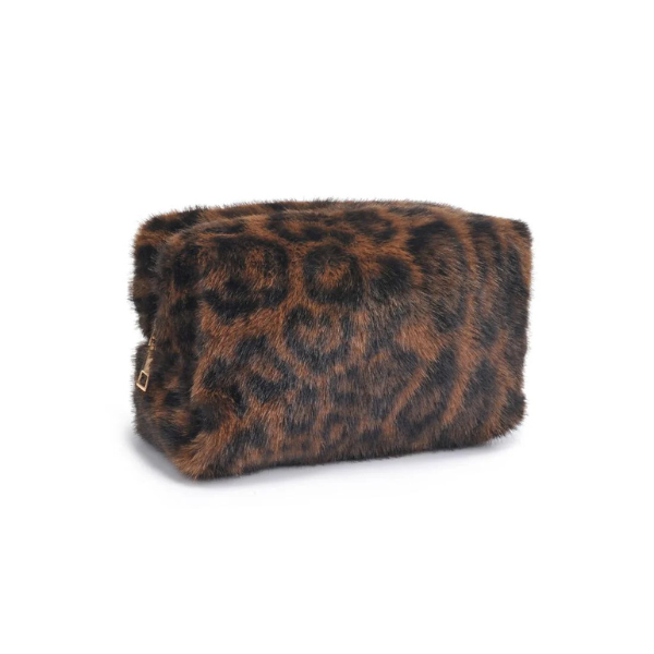 Leopard Luxe Cosmetic Pouch - Image 3