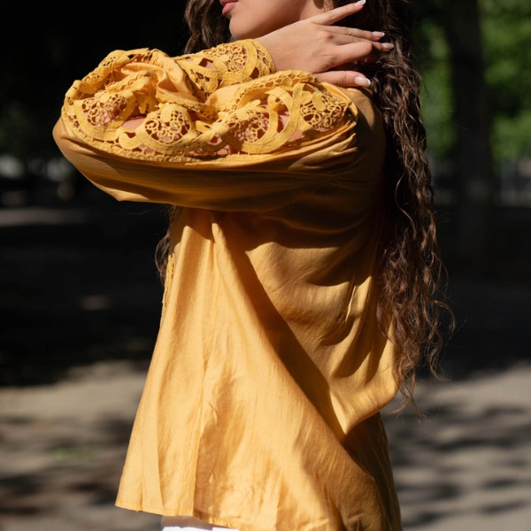 Allegra Golden Hour Blouse - Image 8