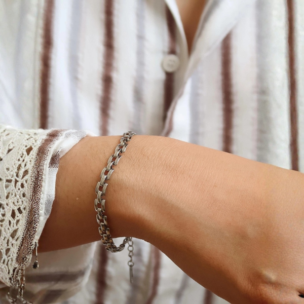 Pascal Layered CZ Star Necklace - Image 6