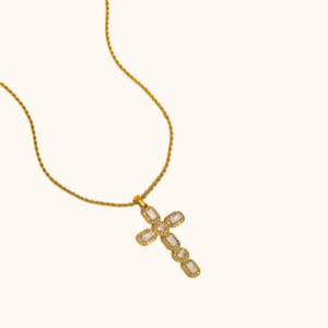 Belrose CZ Cross Necklace