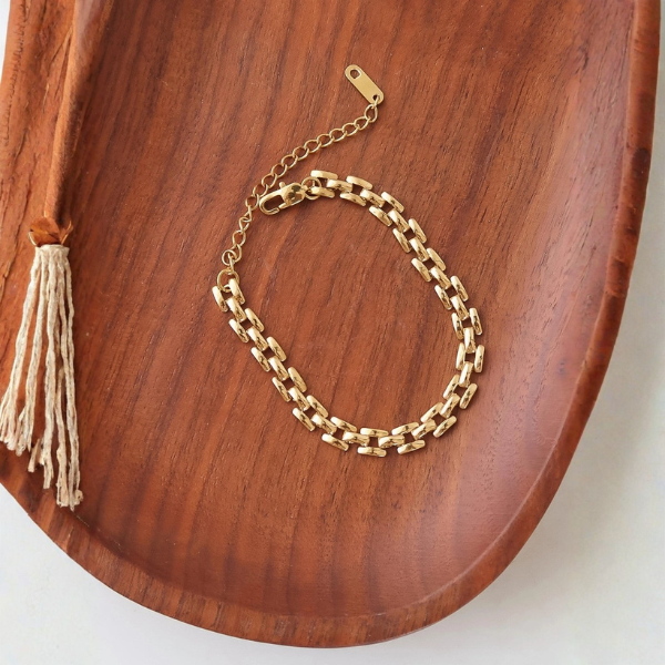 Forte Flat Chain Bracelet - Image 4