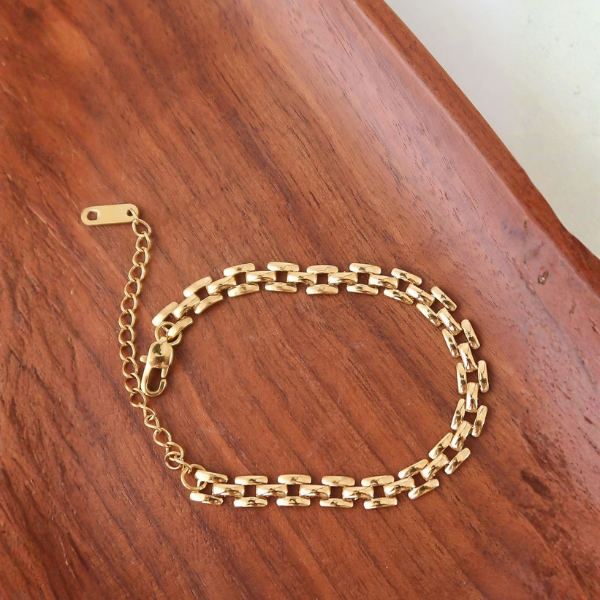 Forte Flat Chain Bracelet - Image 5