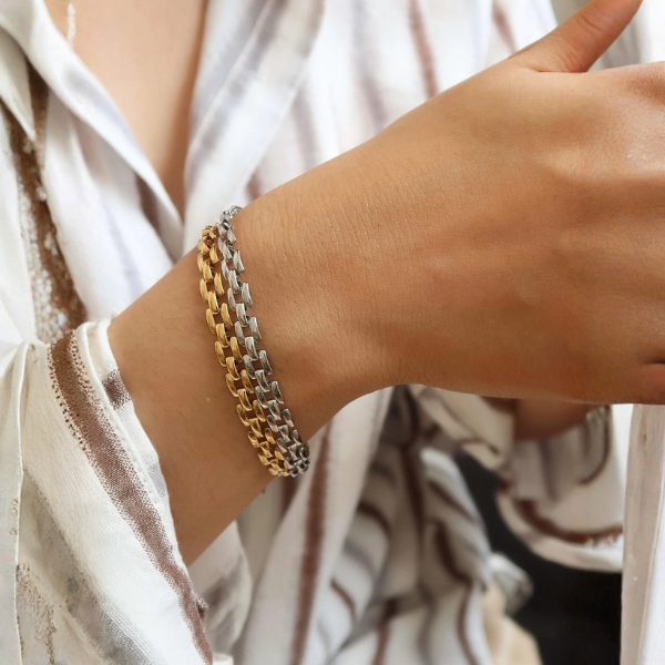 Forte Flat Chain Bracelet - Image 6