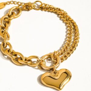 Allure Heart Chain Bracelet