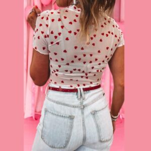 Heartbreaker Mesh Top