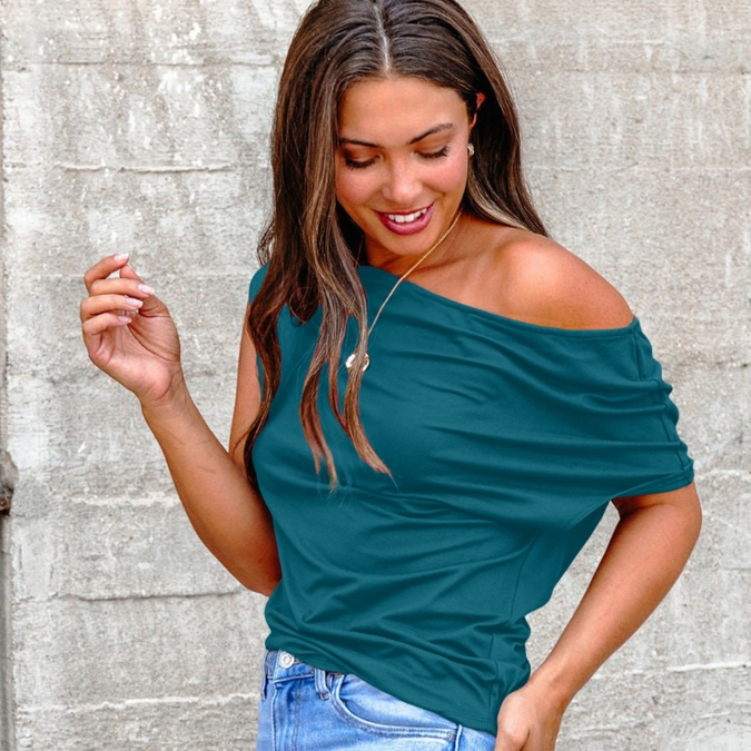 Temptation Off Shoulder Blouse — Plus Size - Image 6
