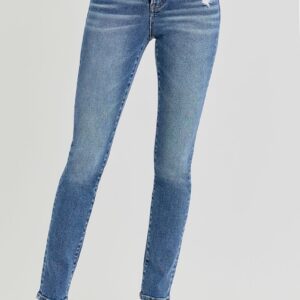 Risen- tummy control high rise ankle slim skinny jeans