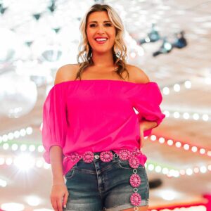 Sparks Fly Puff Sleeved Top